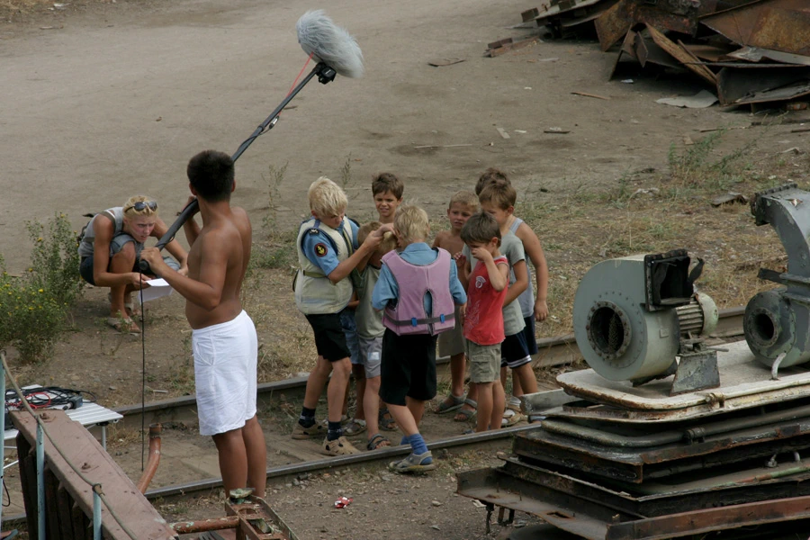 Трое с площади Карронад (съёмка)